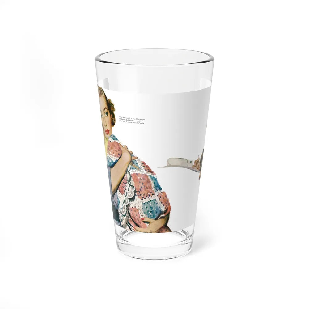 One Sunny Day, McCalls magazine Illustration, 1952 (Magazine Illustration) Pint Glass 16oz-16oz-Go Mug Yourself