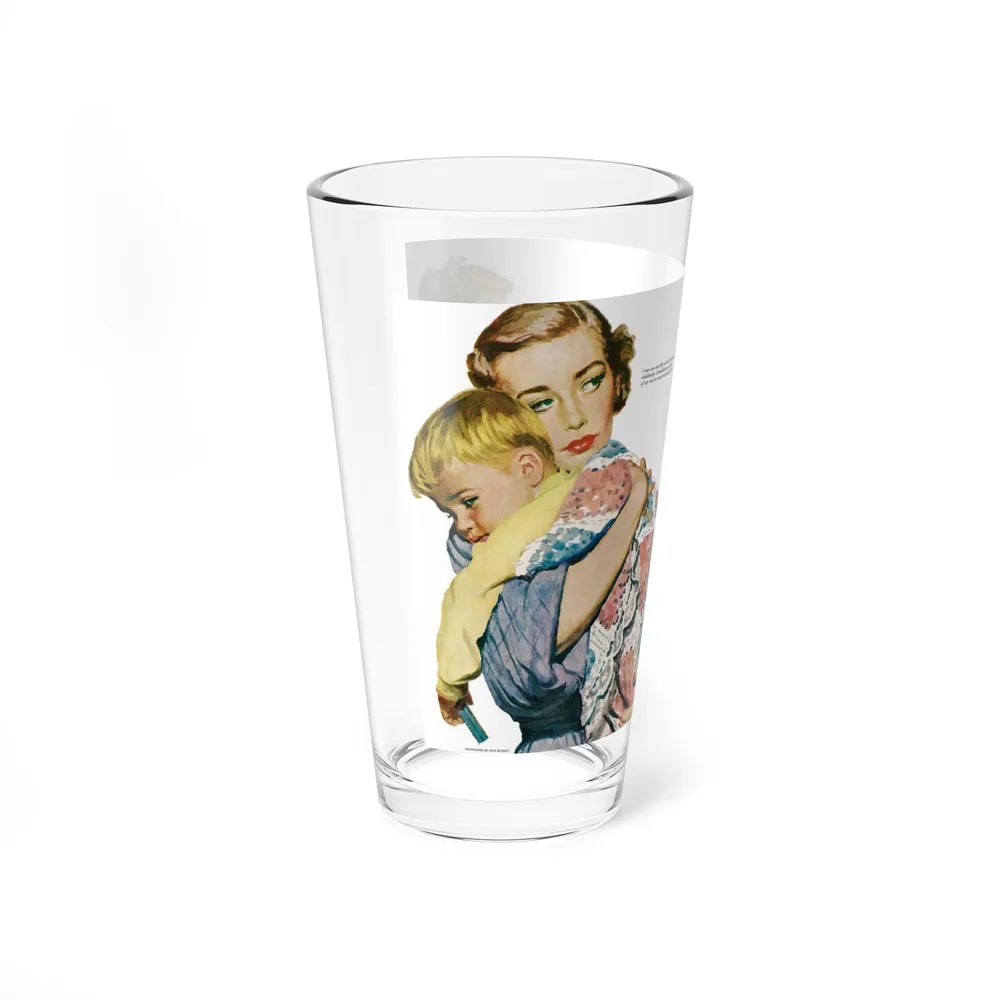 One Sunny Day, McCalls magazine Illustration, 1952 (Magazine Illustration) Pint Glass 16oz-Go Mug Yourself