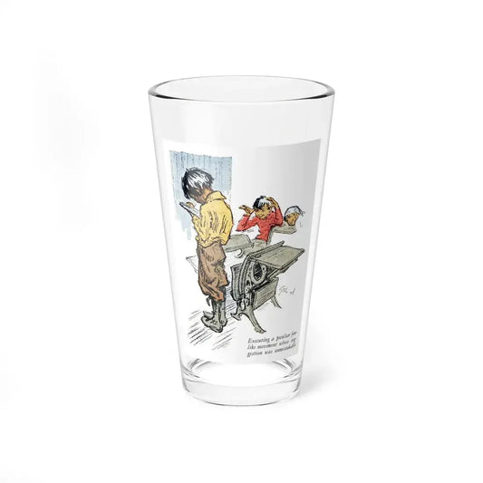 One Uses the Handkerchief (1), Woman's Home Companion, November 1924 (Magazine Illustration) Pint Glass 16oz 16oz - Go Mug Yourself