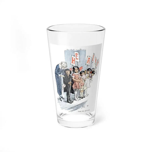 One Uses the Handkerchief (6), Woman's Home Companion, November 1924 (Magazine Illustration) Pint Glass 16oz 16oz - Go Mug Yourself