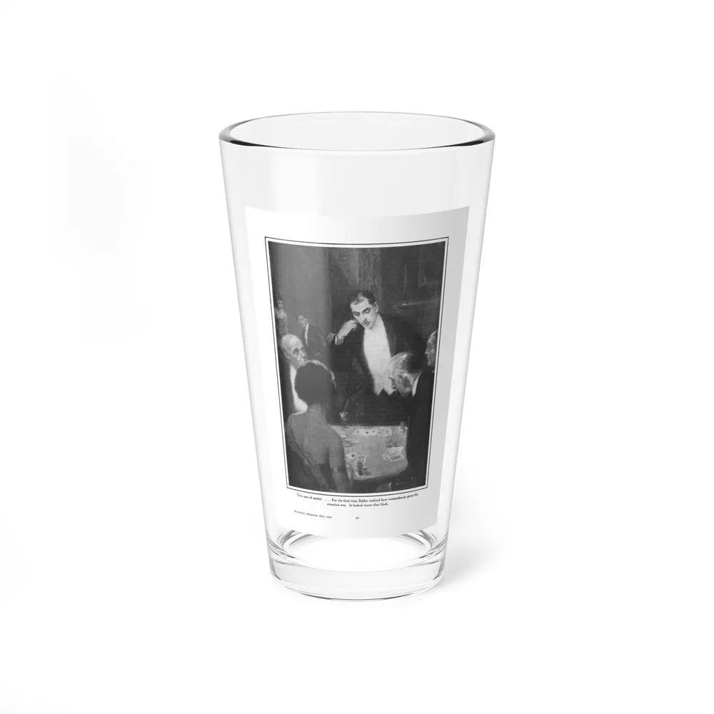 One-Way Street (2), Everybody's Magazine, May 1924 (Magazine Illustration) Pint Glass 16oz-16oz-Go Mug Yourself