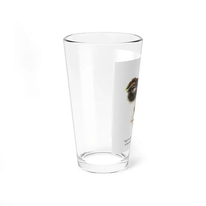 One White Rose (2), Cosmopolitan, June 1955 (Magazine Illustration) Pint Glass 16oz - Go Mug Yourself