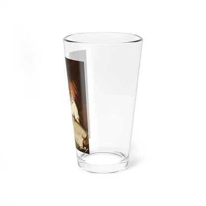 One Wild Oat by Willard Downes, Gold Medal paperback cover, 1950 - Pint Glass 16oz - Go Mug Yourself