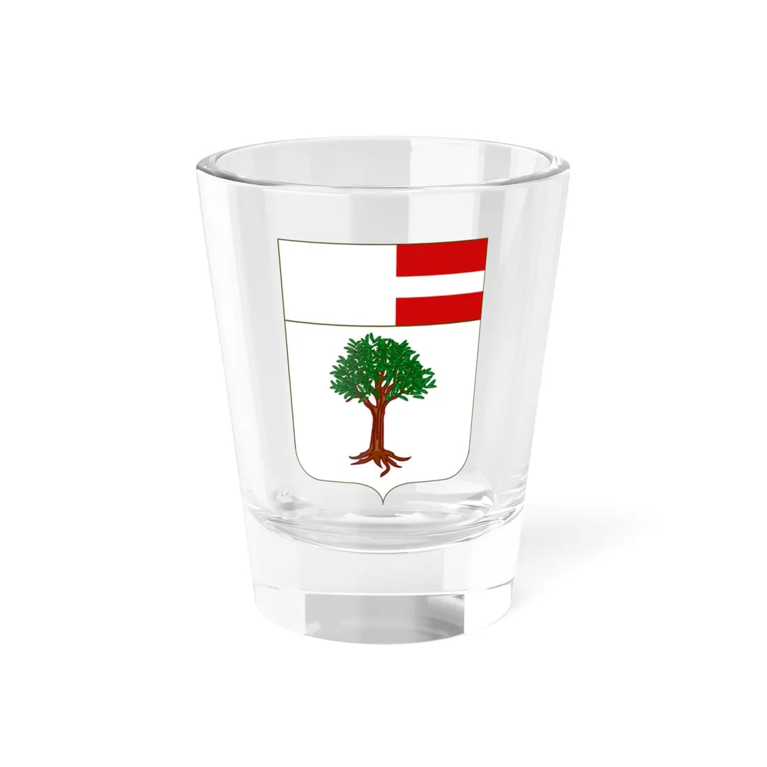 Oneglia-Stemma (Italy) (Coat of Arms) Shot Glass 1.5oz 1.5oz - Go Mug Yourself