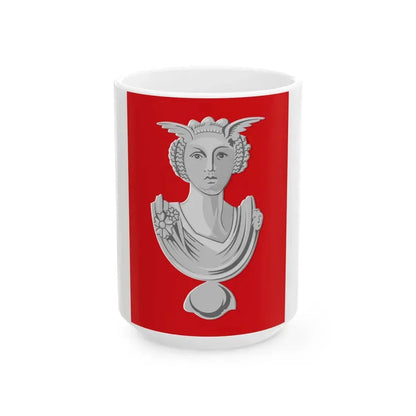 Onhaye vlag (Belgium) White Coffee Mug 15oz - Go Mug Yourself