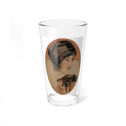 Onlooker (Magazine Illustration) Pint Glass 16oz-16oz-Go Mug Yourself