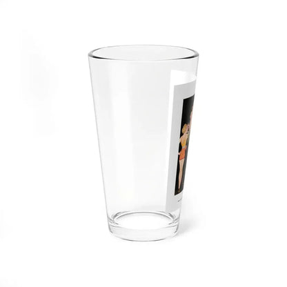 Only 26 more days untilthat fishing trip up in Canada, Esquire, June 1934 (Magazine Illustration) Pint Glass 16oz - Go Mug Yourself