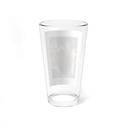 Only 26 more days untilthat fishing trip up in Canada, Esquire, June 1934 (Magazine Illustration) Pint Glass 16oz - Go Mug Yourself