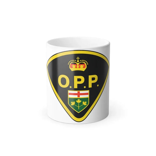 Ontario Provincial Police - Color Changing Coffee Mug 11oz - Go Mug Yourself