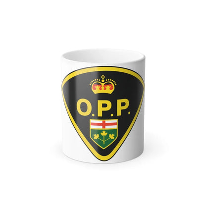 Ontario Provincial Police - Color Changing Mug 11oz-11oz-Go Mug Yourself