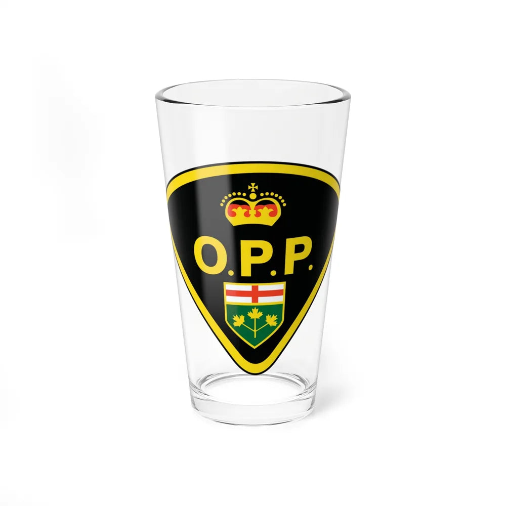 Ontario Provincial Police - Pint Glass 16oz-16oz-Go Mug Yourself