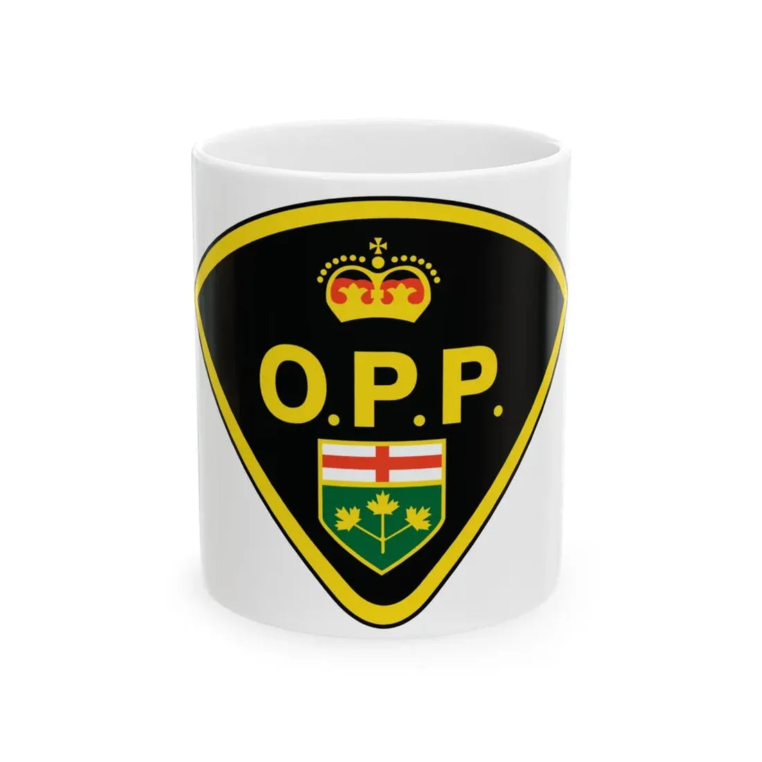 Ontario Provincial Police - White Coffee Mug 11oz - Go Mug Yourself