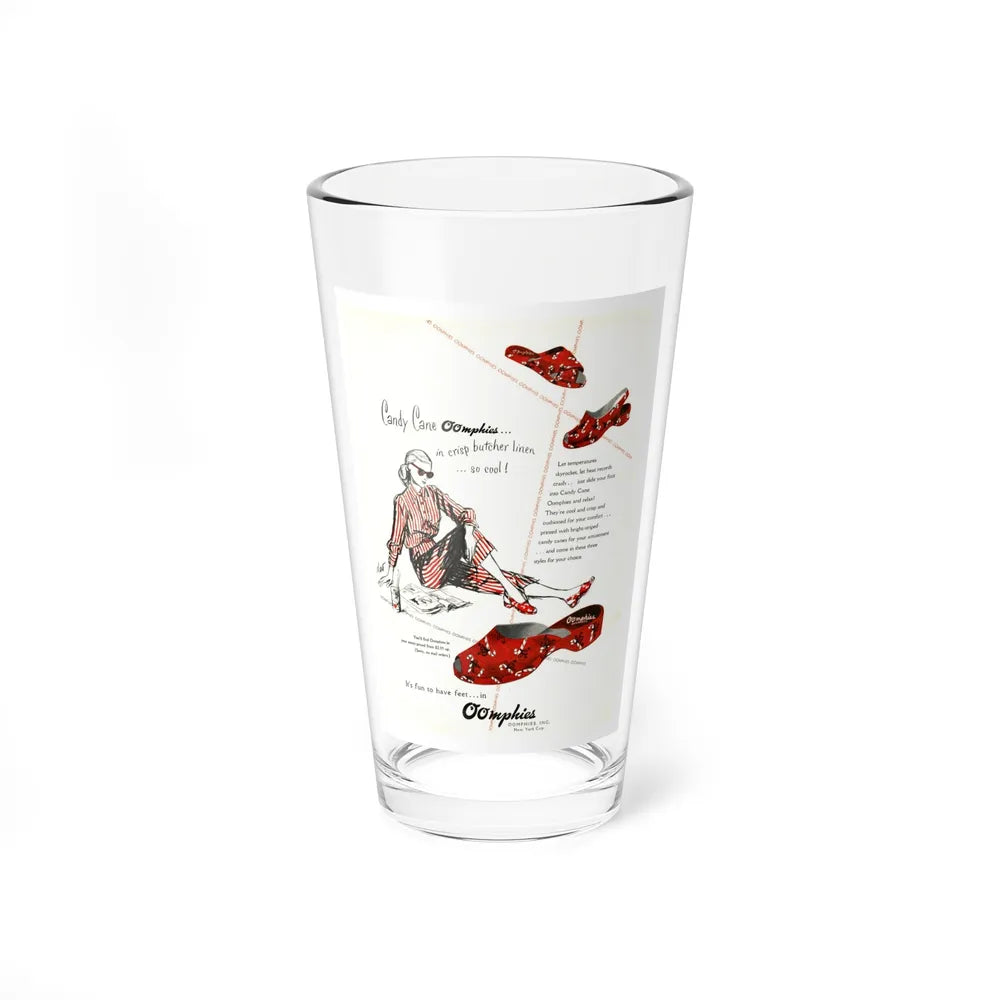 Oomphies advertisement, 1948 (Magazine Illustration) Pint Glass 16oz-16oz-Go Mug Yourself