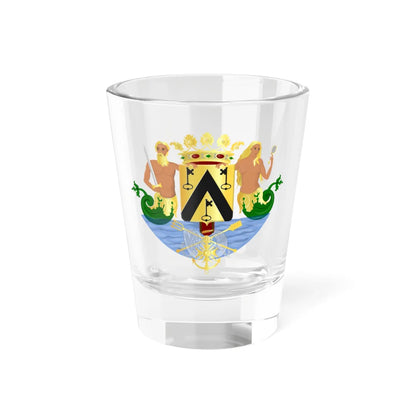 Oostende wapen (Belgium) (Coat of Arms) Shot Glass 1.5oz 1.5oz - Go Mug Yourself