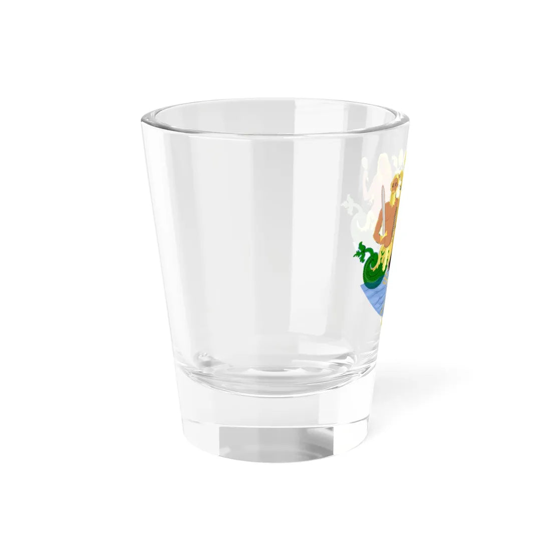 Oostende wapen (Belgium) (Coat of Arms) Shot Glass 1.5oz - Go Mug Yourself