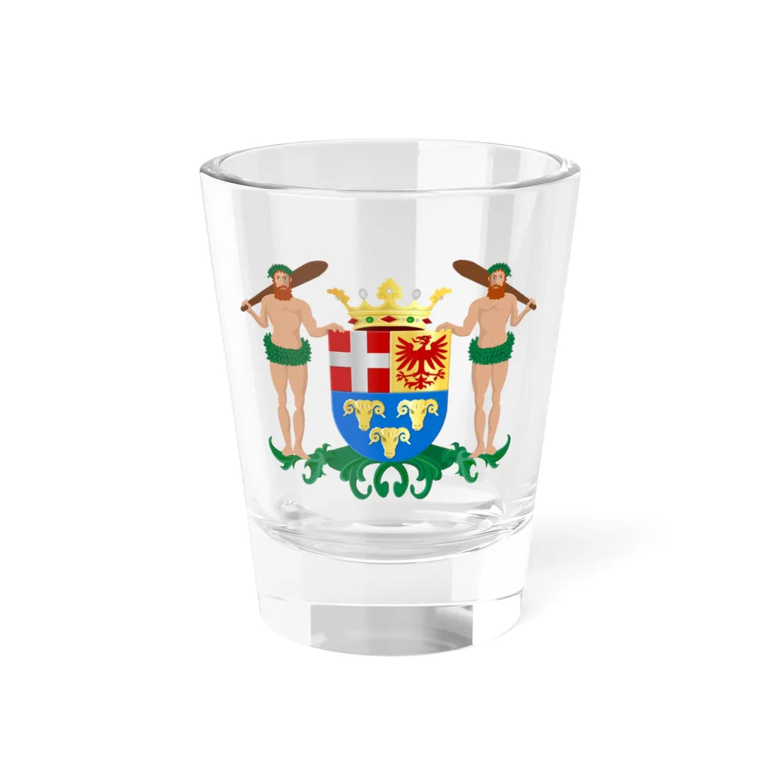 Oosterhesselen wapen (Netherlands) (Coat of Arms) Shot Glass 1.5oz 1.5oz - Go Mug Yourself
