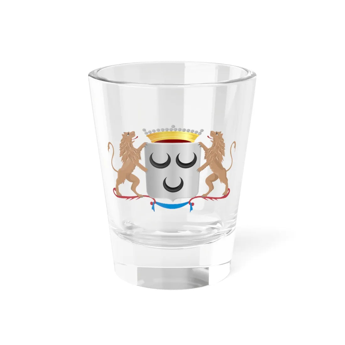 Oosterhout wapen HRvA (Netherlands) (Coat of Arms) Shot Glass 1.5oz 1.5oz - Go Mug Yourself