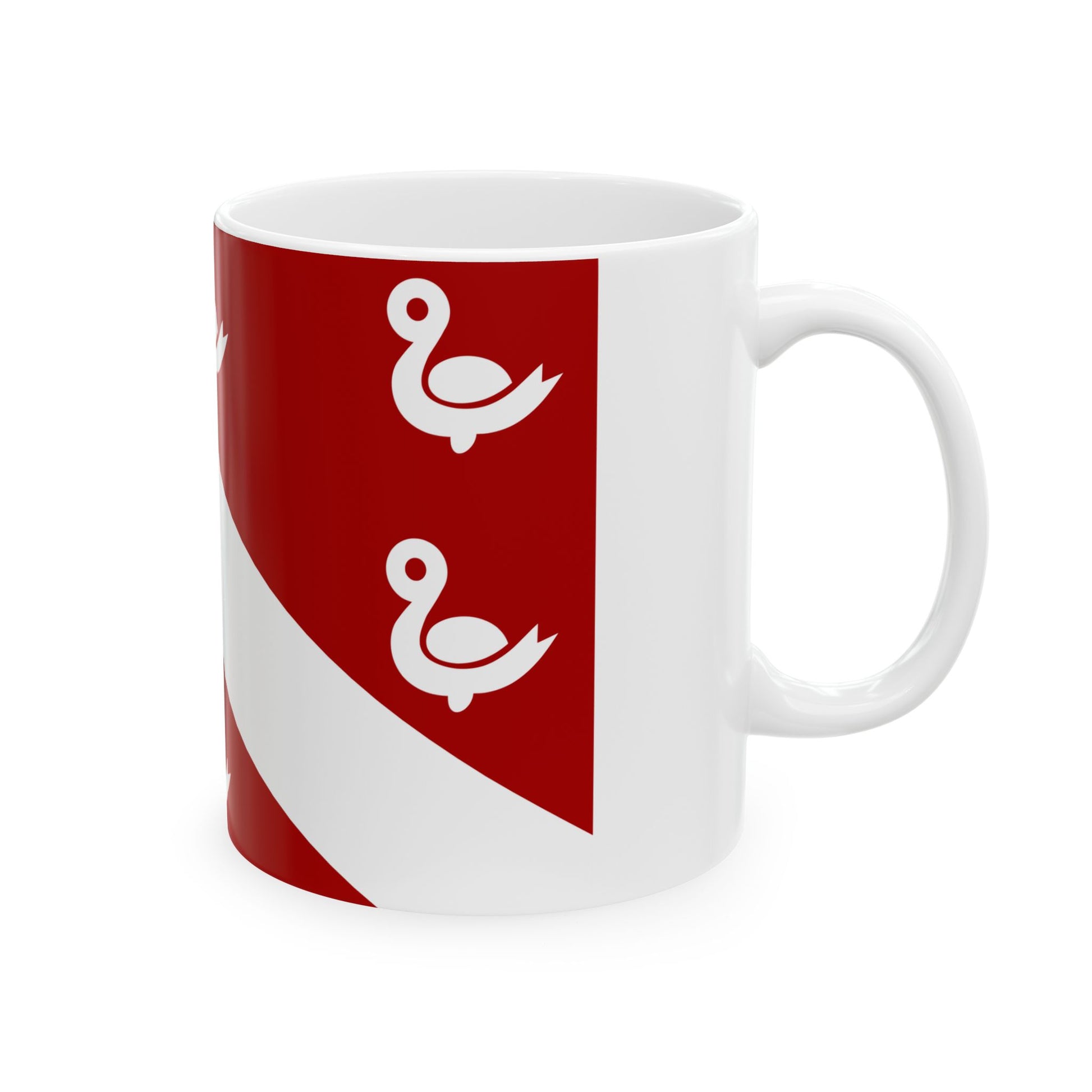 Oostkamp vlag (Belgium) White Coffee Mug-Go Mug Yourself