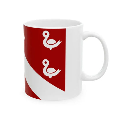 Oostkamp vlag (Belgium) White Coffee Mug - Go Mug Yourself