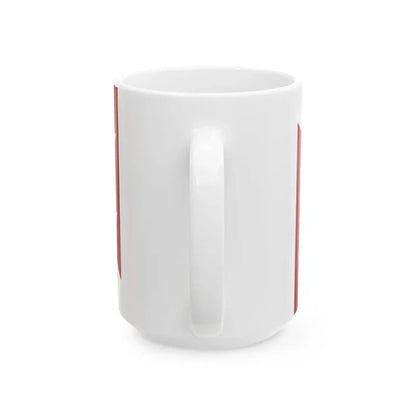 Oostkamp vlag (Belgium) White Coffee Mug - Go Mug Yourself