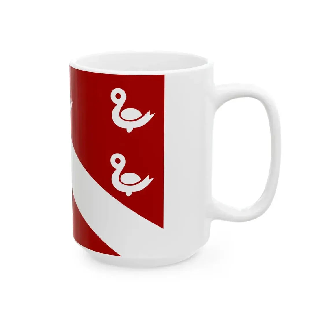 Oostkamp vlag (Belgium) White Coffee Mug - Go Mug Yourself