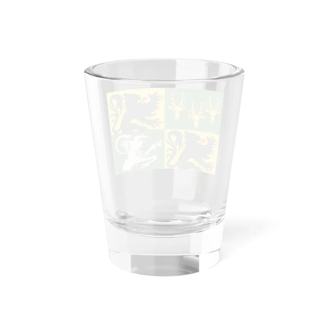 Oostrozebeke vlag (Belgium) Shot Glass 1.5oz - Go Mug Yourself