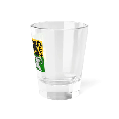 Oostrozebeke vlag (Belgium) Shot Glass 1.5oz - Go Mug Yourself
