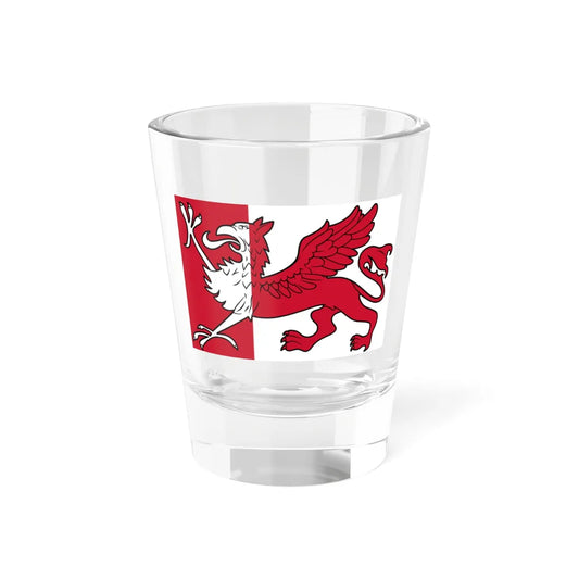 Ooststellingwerf flag (Netherlands) Shot Glass 1.5oz 1.5oz - Go Mug Yourself