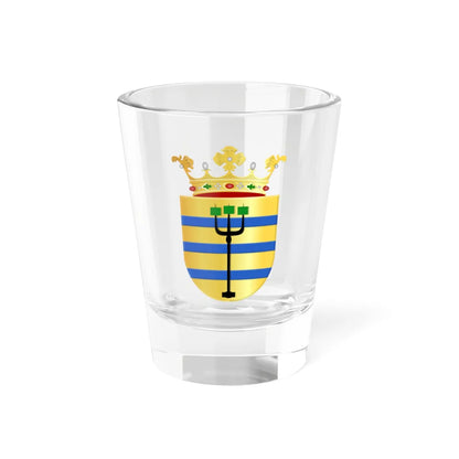 Oostzaan wapen (Netherlands) (Coat of Arms) Shot Glass 1.5oz 1.5oz - Go Mug Yourself