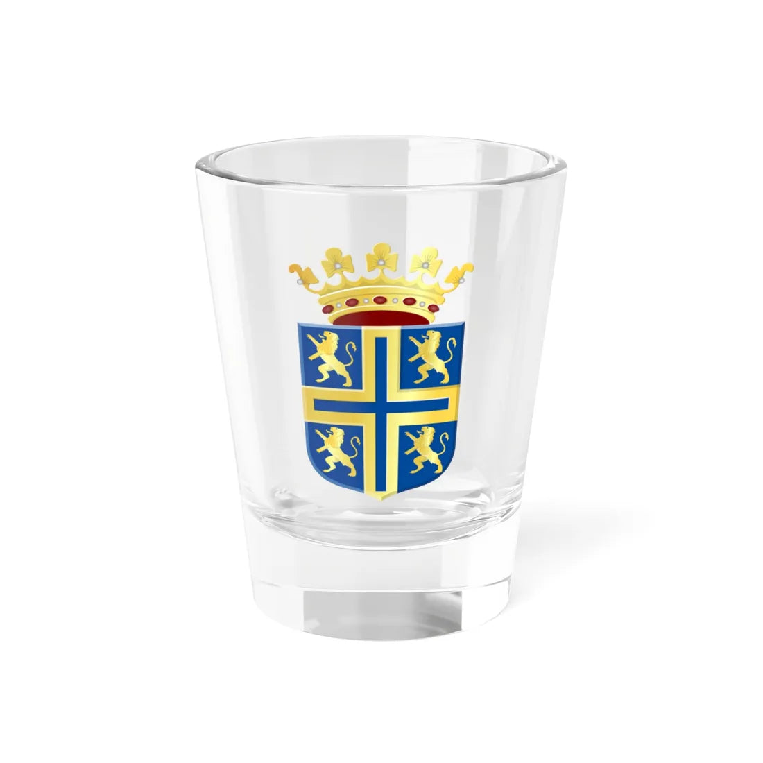 Ootmarsum wapen (Netherlands) (Coat of Arms) Shot Glass 1.5oz 1.5oz - Go Mug Yourself