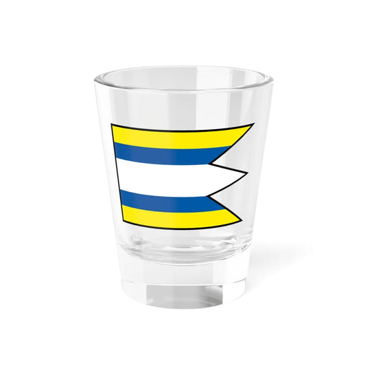 Opatovce Nad Nitrou Prievidza Flag (Slovakia) Shot Glass 1.5oz 1.5oz - Go Mug Yourself