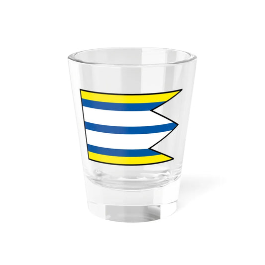 Opatovce Trencin Flag (Slovakia) Shot Glass 1.5oz 1.5oz - Go Mug Yourself