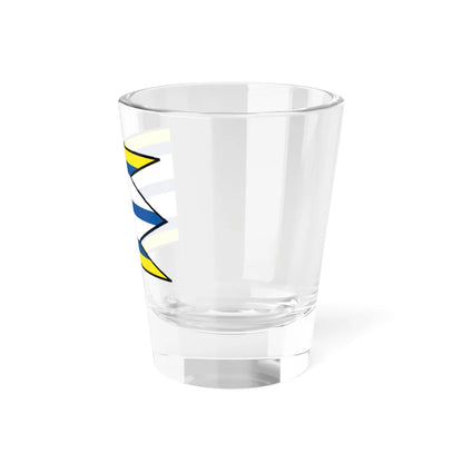 Opatovce Trencin Flag (Slovakia) Shot Glass 1.5oz - Go Mug Yourself