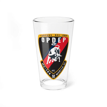 OPDEP HC 144 (U.S. Coast Guard) Pint Glass 16oz-16oz-Go Mug Yourself