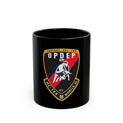 OPDEP HC 144 (U.S. Coast Guard) Black Coffee Mug 11oz - Go Mug Yourself