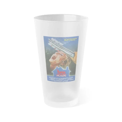 OPEN HOUSE (GERMAN) 1987 Movie Poster - Frosted Pint Glass 16oz 16oz Frosted - Go Mug Yourself