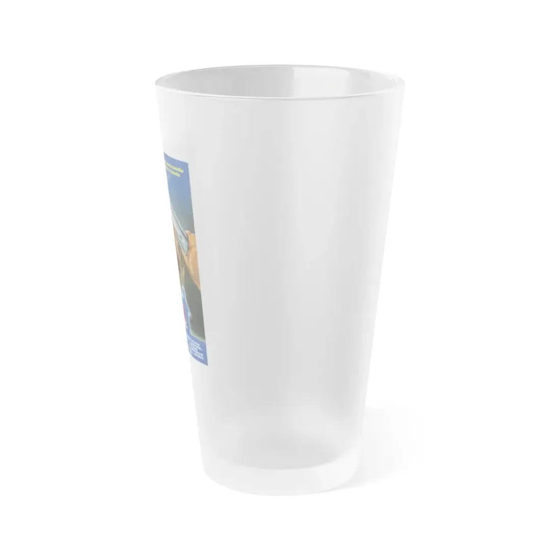OPEN HOUSE (GERMAN) 1987 Movie Poster - Frosted Pint Glass 16oz - Go Mug Yourself