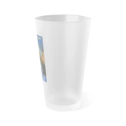 OPEN HOUSE (GERMAN) 1987 Movie Poster - Frosted Pint Glass 16oz - Go Mug Yourself