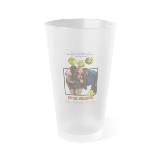 OPEN SEASON 1974 Movie Poster - Frosted Pint Glass 16oz 16oz Frosted - Go Mug Yourself