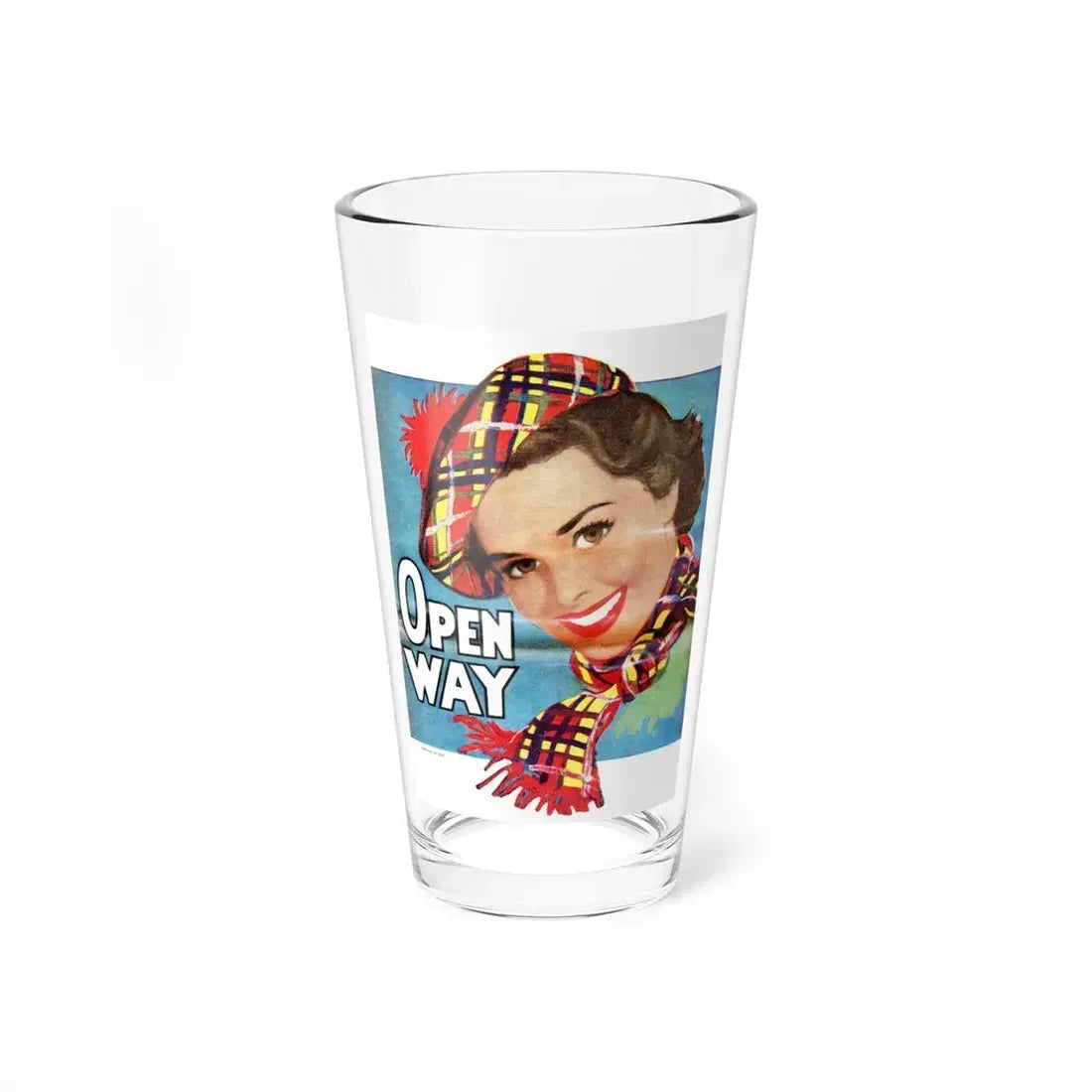 Open Way, Star Weekly Novel, July 26, 1952 (Magazine Illustration) Pint Glass 16oz 16oz - Go Mug Yourself