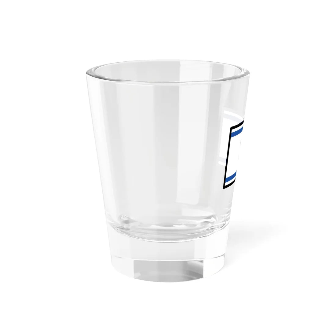 OpenMoji-color 15.0.0 1F1EE-1F1F1 (Israel) Shot Glass 1.5oz - Go Mug Yourself
