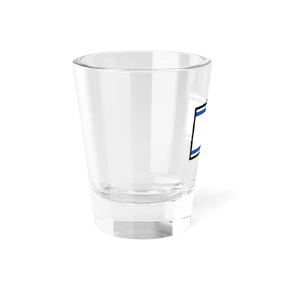 OpenMoji-color 15.0.0 1F1EE-1F1F1 (Israel) Shot Glass 1.5oz - Go Mug Yourself