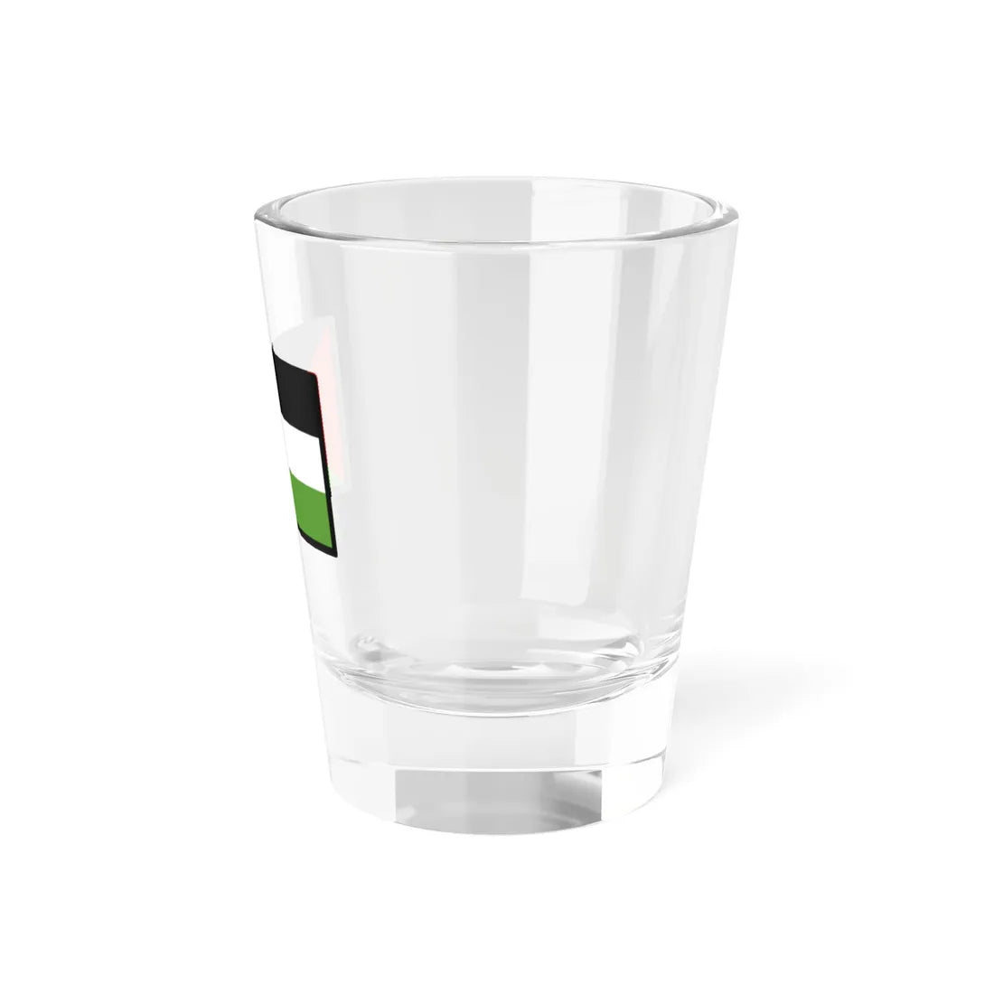OpenMoji-color 15.0.0 1F1F5-1F1F8 (Palestine) Shot Glass 1.5oz - Go Mug Yourself