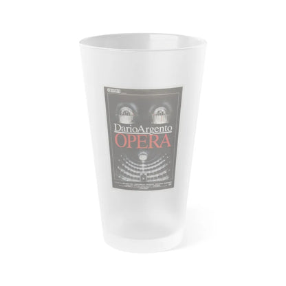 OPERA 1987 Movie Poster - Frosted Pint Glass 16oz-16oz-Frosted-Go Mug Yourself