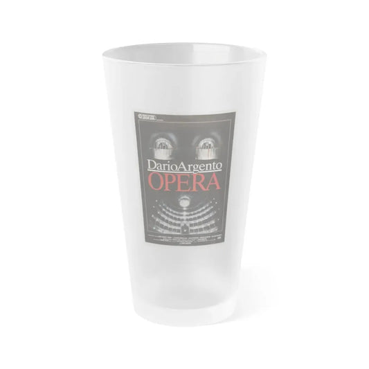 OPERA 1987 Movie Poster - Frosted Pint Glass 16oz 16oz Frosted - Go Mug Yourself