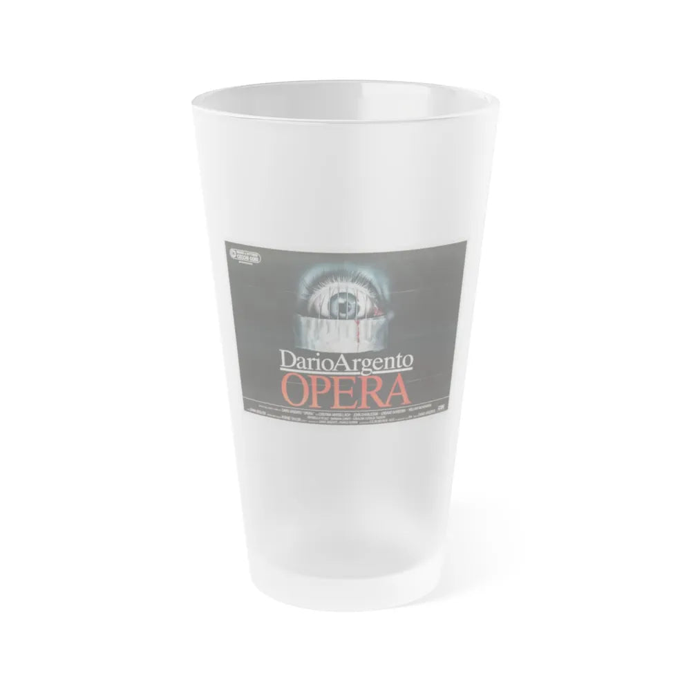 OPERA (2) 1987 Movie Poster - Frosted Pint Glass 16oz-16oz-Frosted-Go Mug Yourself