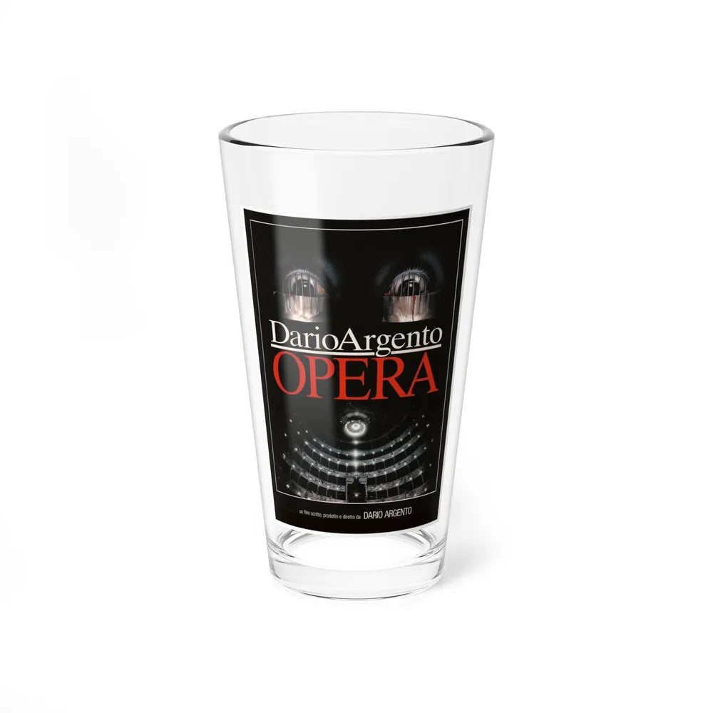 OPERA (TEASER) 1987 Movie Poster - Pint Glass 16oz-16oz-Go Mug Yourself