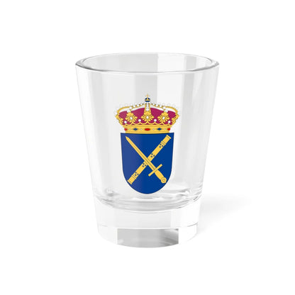 Operativa insatsledningen vapen (Sweden) (Coat of Arms) Shot Glass 1.5oz 1.5oz - Go Mug Yourself