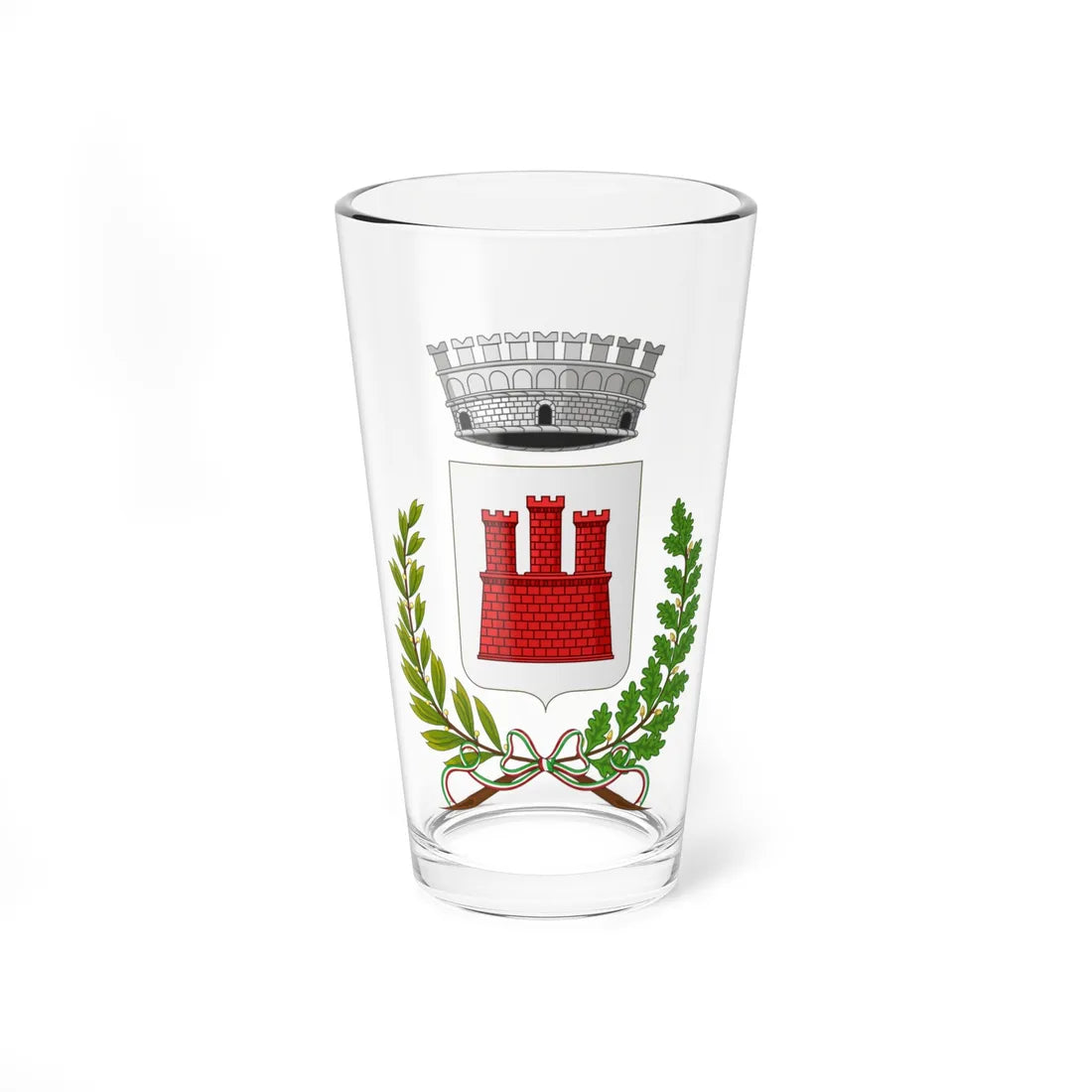 Opi-Stemma (Italy) (Coat of Arms) Pint Glass 16oz 16oz - Go Mug Yourself