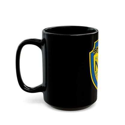 OPNAV N96 Surface Warfare N96 (U.S. Navy) Black Coffee Mug-Go Mug Yourself